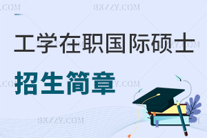 2025年春季工學在職國際碩士招生簡章匯總，附上課方式